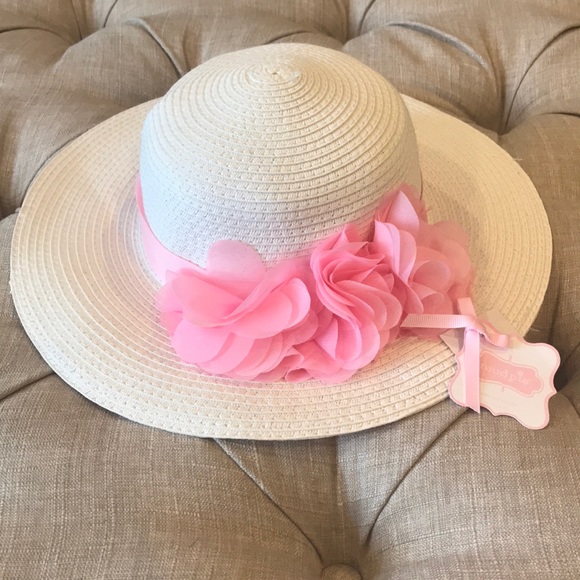 Mud Pie Other - New Girls Mud Pie Straw Hat